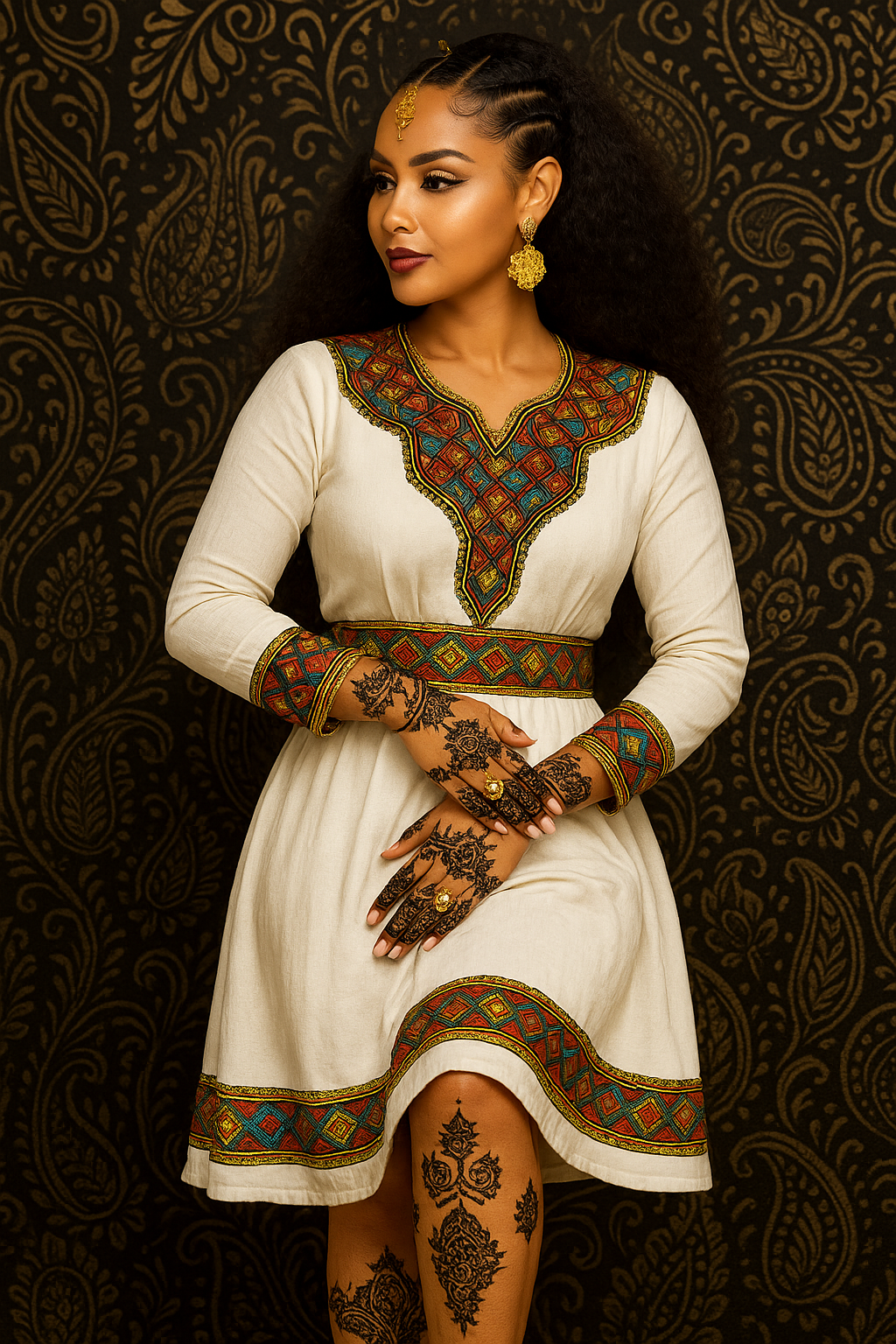 Beauty service social media design