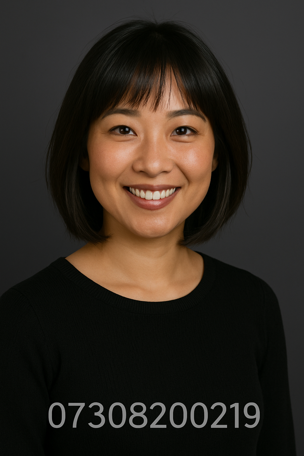 Portrait with soft neutral make-up